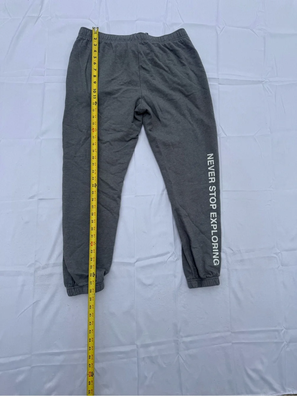 #82 The North Face Men's Charcoal Gray Sweatpants - Casual Joggers- size(L)